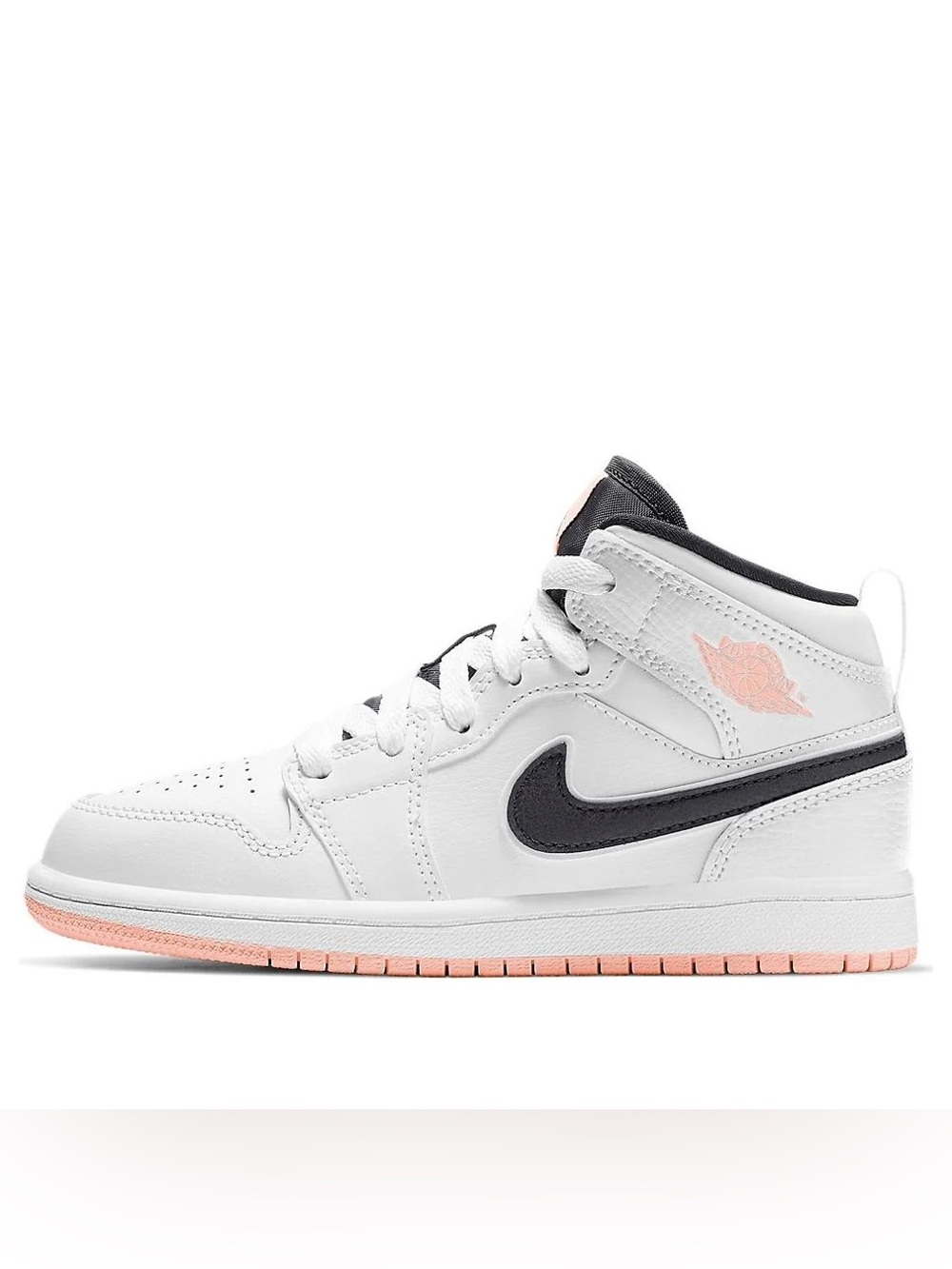 Jordan (PS) Air Jordan 1 Mid
'White Arctic Orange' Size: 3Y